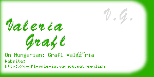 valeria grafl business card